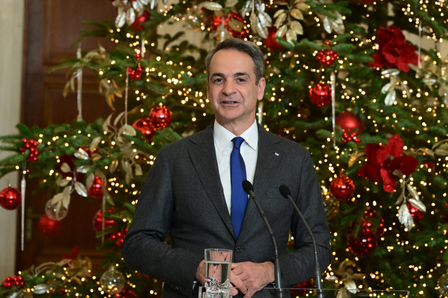 [383044] ΣΥΝΑΝΤΗΣΗ ΤΟΥ ΠΡΩΘΥΠΟΥΡΓΟΥ ΚΥΡΙΑΚΟΥ ΜΗΤΣΟΤΑΚΗ ΜΕ ΤΗΝ ΠΡΟΕΔΡΟ ΤΗΣ ΜΟΛΔΑΒΙΑΣ MAIA SANDU (ΤΑΤΙΑΝΑ ΜΠΟΛΑΡΗ/EUROKINISSI)