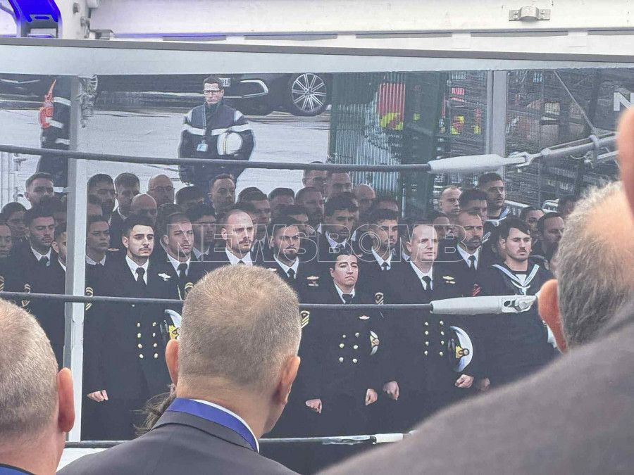 Φρεγάτα Belharra «Κίμων» Τελετή