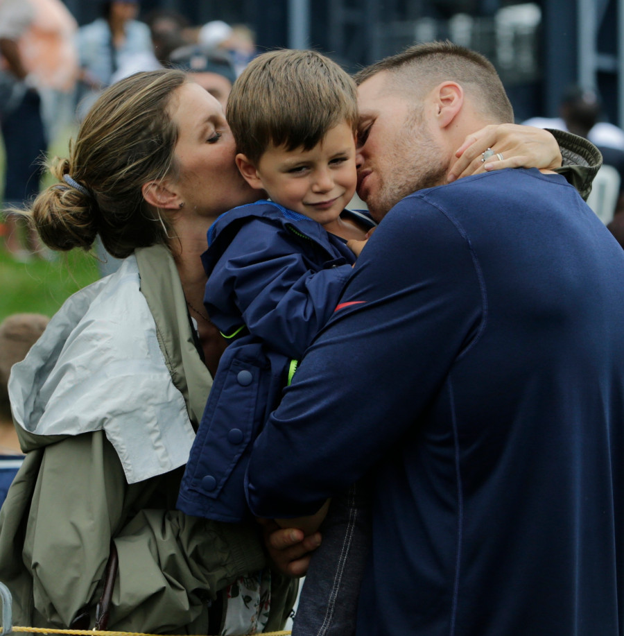 Tom Brady, Gisele Bundchen, Benjamin Brady