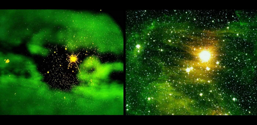 Remarkable science project sees quirky comparison of vast and small