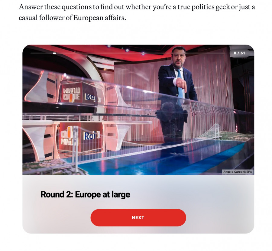 κουίζ - Ευρώπη 