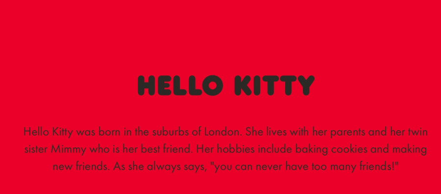  Hello Kitty