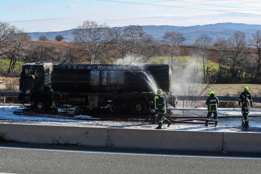 Φωτιά σε Βυτιοφόρο