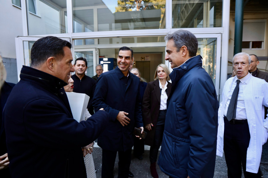 Επίσκεψη Μητσοτάκη – Γεωργιάδη στο Τζάνειο.