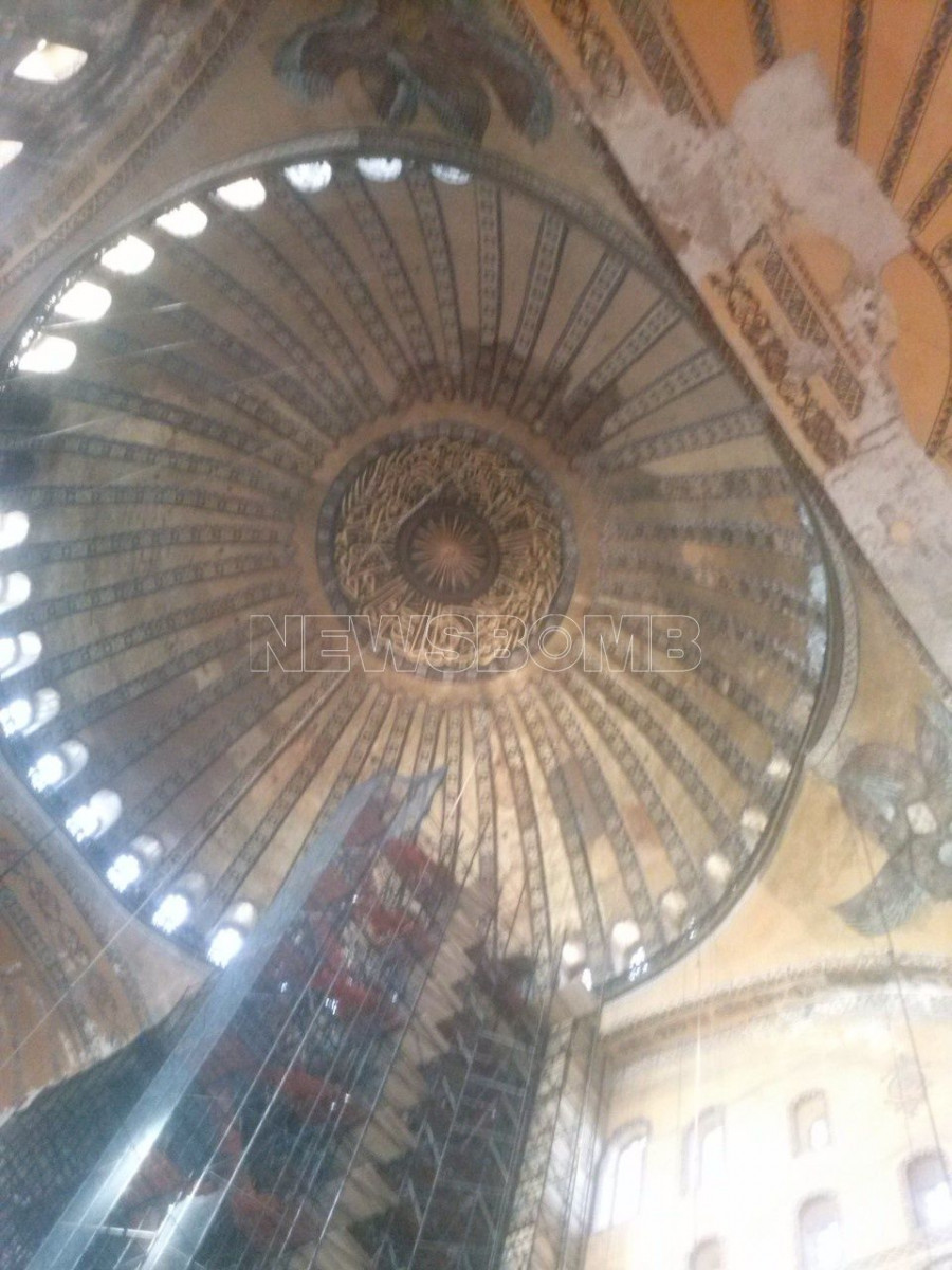 αγια σοφία ο τρουλος