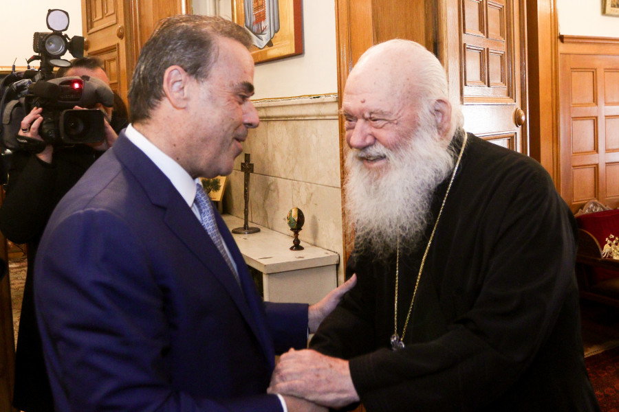 ΣΥΝΑΝΤΗΣΕΙΣ ΤΟΥ ΑΡΧΙΕΠΙΣΚΟΠΟΥ ΙΕΡΩΝΥΜΟΥ ΣΤΙΣ 8/2/2026 (ΧΡΗΣΤΟΣ ΜΠΟΝΗΣ//ΑΡΧΙΕΠΙΣΚΟΠΗ ΑΘΗΝΩΝ