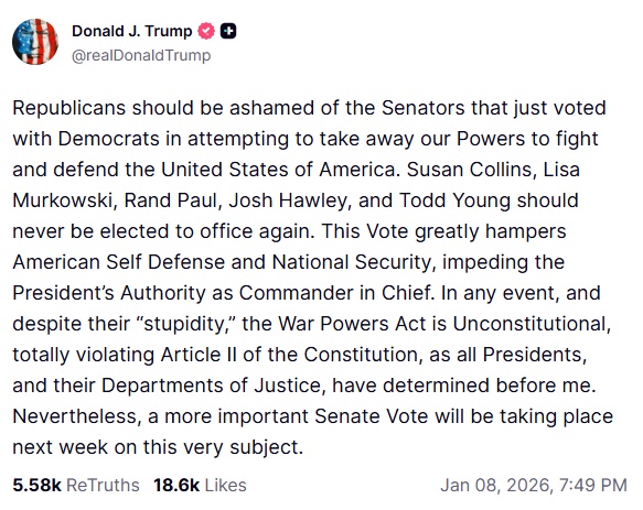 Τραμπ - Βενεζουέλα