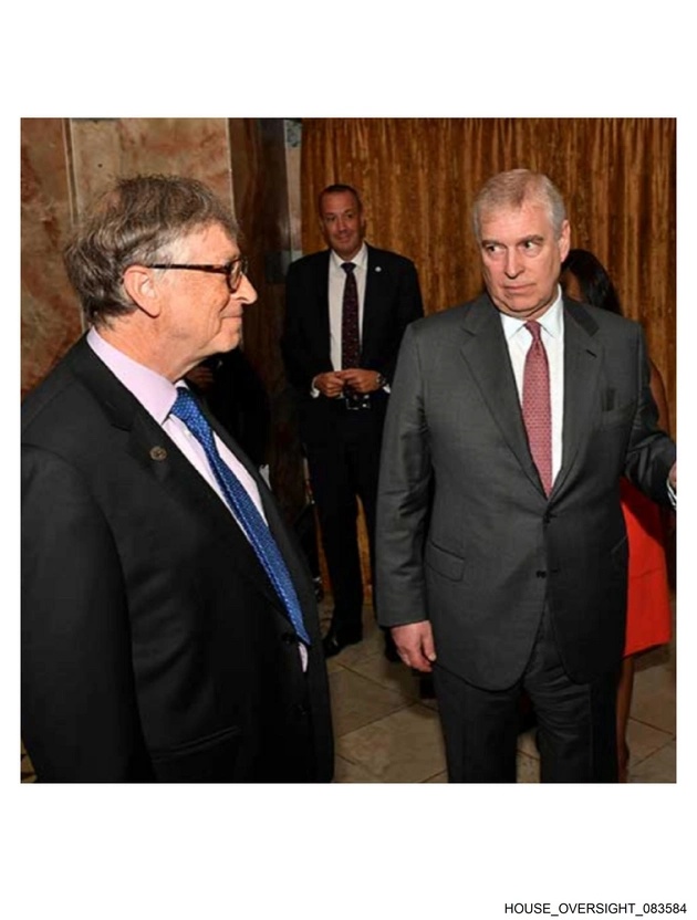 Bill Gates - Prince Andrew