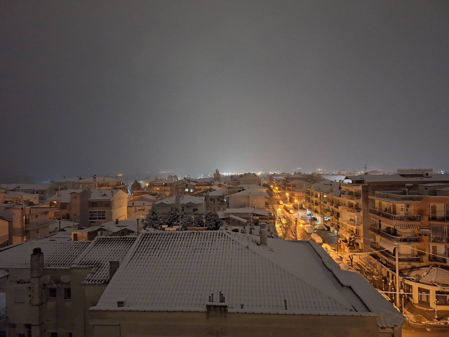 ορεστιαδα χιονια