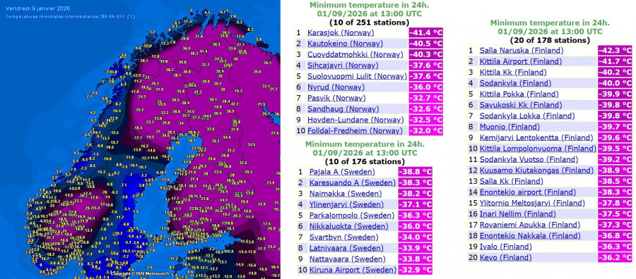 φινλανδια θερμοκρασιες -37