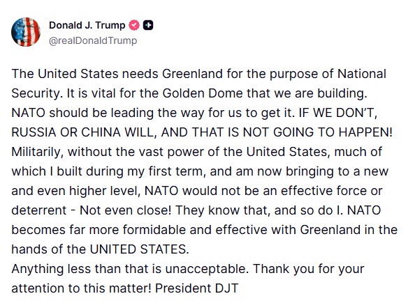 Τραμπ - Γροιλανδία