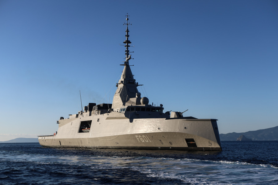 ΥΠΟΔΟΧΗ ΤΗΣ ΦΡΕΓΑΤΑΣ BELHARRA 