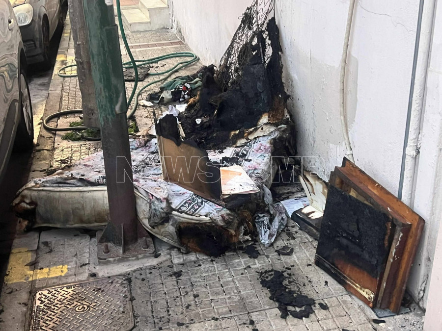 περιστερι φωτια