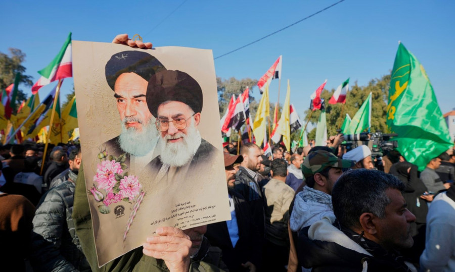 Ιράν διαδήλωση υπέρ Χαμενεΐ