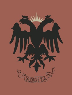 H σημαία που χρησιμοποιήθηκε στην Πριζρένη(1878)