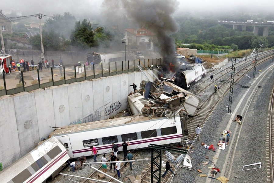 Spain Train Derailment
