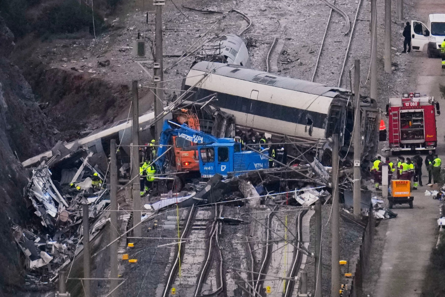 APTOPIX Spain Train Crash