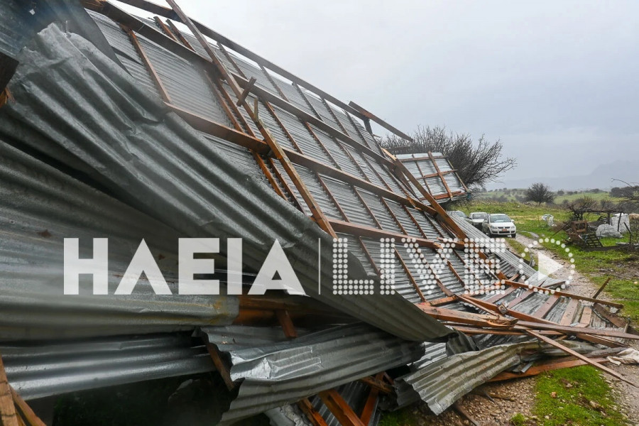 Κακοκαιρία Ηλεία 