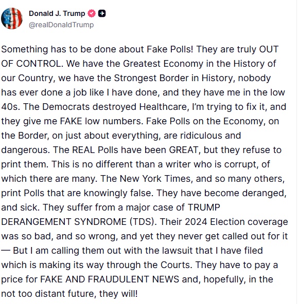 Τραμπ - Δημοσκοπήσεις