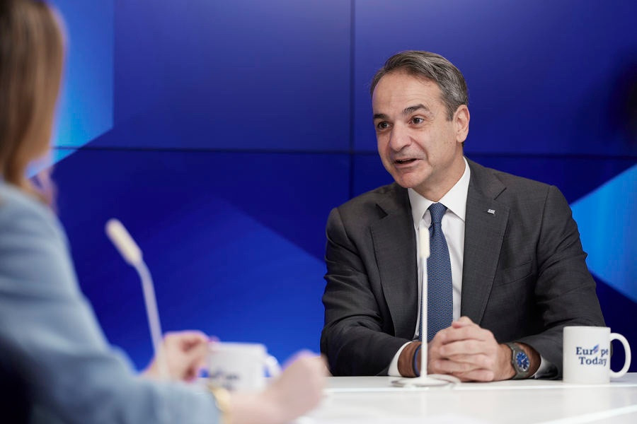 ΒΡΥΞΕΛΛΕΣ ΜΗΤΣΟΤΑΚΗΣ Κ ΣΥΝΕΝΤΕΥΞΗ ΣΤΟ EUROPE TODAY