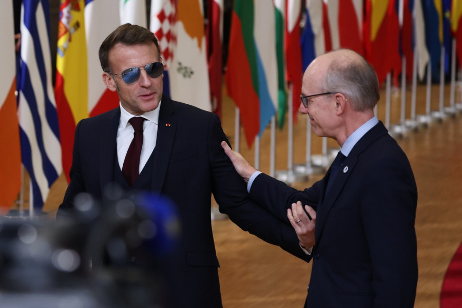 Emmanuel Macron,Luc Frieden