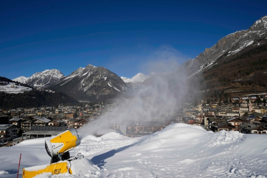 Olympics Milan Cortina Snowmaker