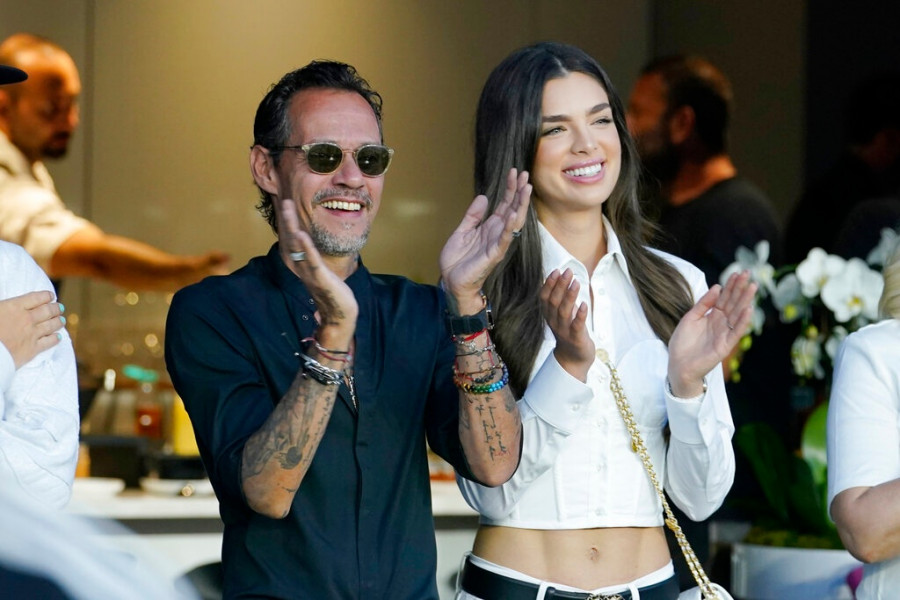 Marc Anthony,Nadia Ferreira