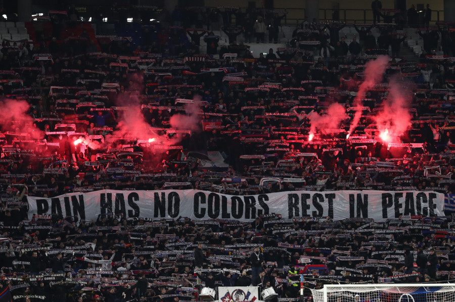 Λιόν πανό ΠΑΟΚ νεκροί