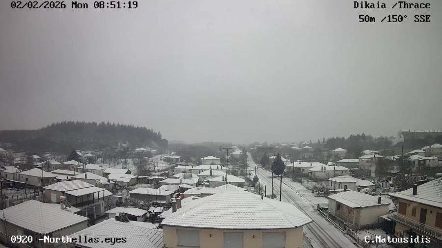 δικαια εβρου χιονια