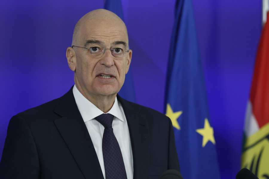 [383903] ΣΥΝΑΝΤΗΣΗ ΤΟΥ ΥΠΟΥΡΓΟΥ ΕΘΝΙΚΗΣ ΑΜΥΝΑΣ ΝΙΚΟΥ ΔΕΝΔΙΑ ΜΕ ΤΟΝ ΥΠΟΥΡΓΟ ΑΜΥΝΑΣ ΤΟΥ ΙΣΡΑΗΛ ISRAEL KATZ (ΓΙΩΡΓΟΣ ΚΟΝΤΑΡΙΝΗΣ/EUROKINISSI)