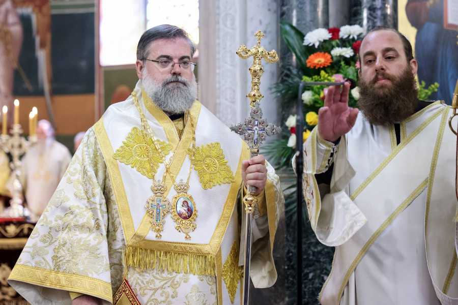 ΧΕΙΡΟΤΟΝΗΘΗΚΕ Ο ΝΕΟΣ ΜΗΤΡΟΠΟΛΙΤΗΣ ΚΥΔΩΝΙΑΣ ΚΑΙ ΑΠΟΚΟΡΩΝΟΥ ΤΙΤΟΣ (ΣΤΕΦΑΝΟΣ ΡΑΠΑΝΗΣ /EUROKINISSI)