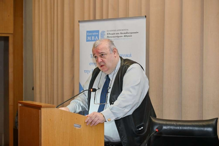 Ο Κοσμήτορας του Executive MBA Νικόλαος Ηρειώτης
