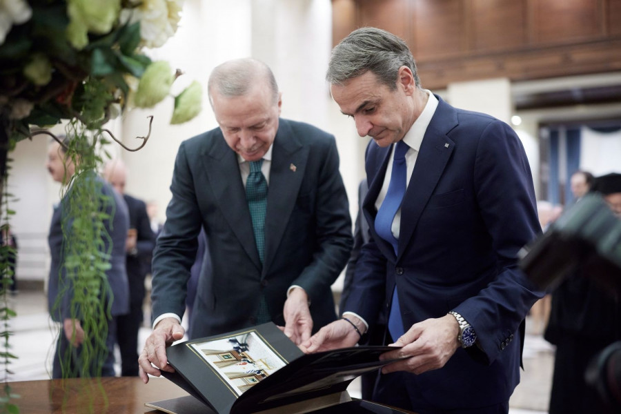 Κυριάκος Μητσοτάκης Ρετζέπ Ταγίπ Ερντογάν