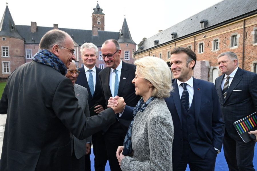 Εμανουέλ Μακρόν Ούρσουλα φον ντερ Λάιεν Φρίντριχ Μερτς