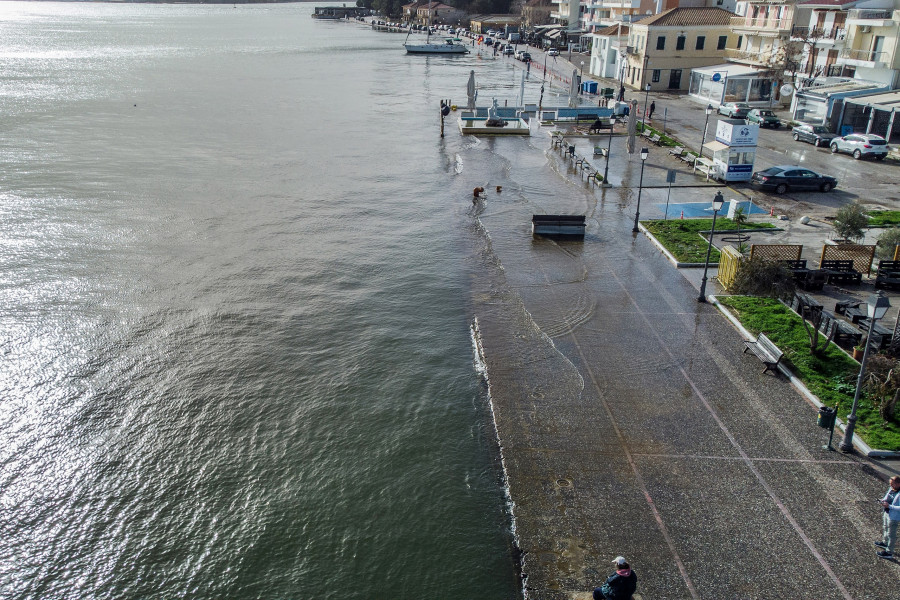 Η ΘΑΛΑΣΣΑ ΒΓΗΚΕ ΣΤΗΝ ΣΤΕΡΙΑ ΣΤΗΝ ΠΑΡΑΛΙΑ ΠΡΕΒΕΖΑΣ