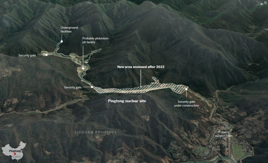 Κίνα πυρηνικά πυρηνικές εγκαταστάσεις