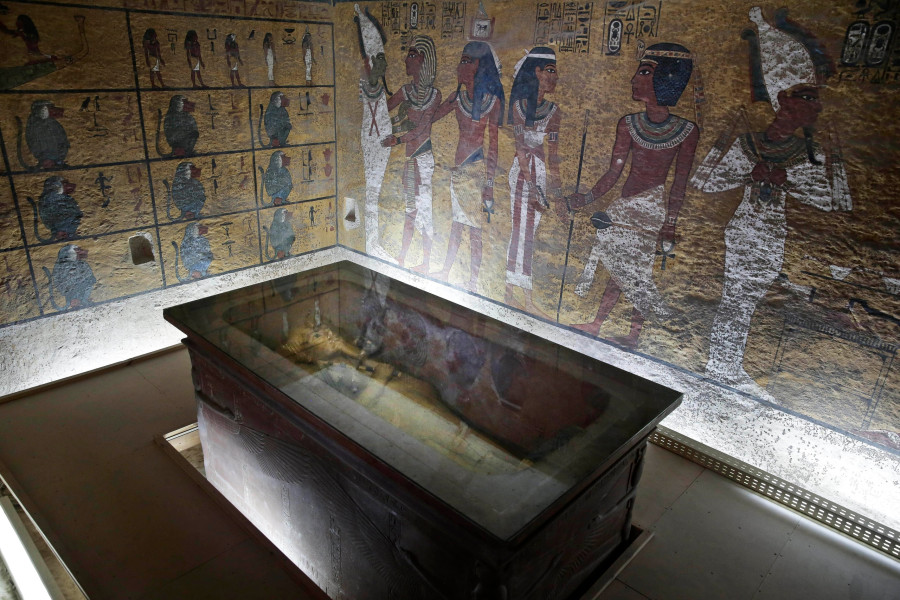 Mideast Egypt Antiquities