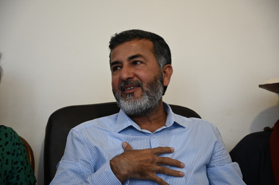 ΣΥΝΕΝΤΕΥΞΗ ΤΥΠΟΥ ΓΙΑ ΤΗΝ ΕΠΑΝΑΛΕΙΤΟΥΡΓΙΑ ΤΟΥ ΣΧΟΛΕΙΟΥ ΤΗΣ ΠΑΚΙΣΤΑΝΙΚΗΣ ΚΟΙΝΟΤΗΤΑΣ (EUROKINISSI/ ΕΦΗ ΣΚΑΖΑ)