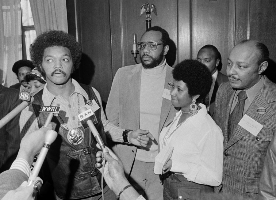 Jesse Jackson,Betty Shabazz,Tom Todd,Aretha Franklin,Louis Stokes