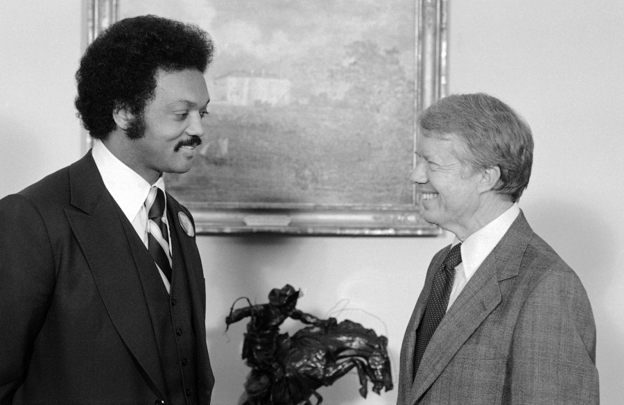 Jimmy Carter,Jesse Jackson
