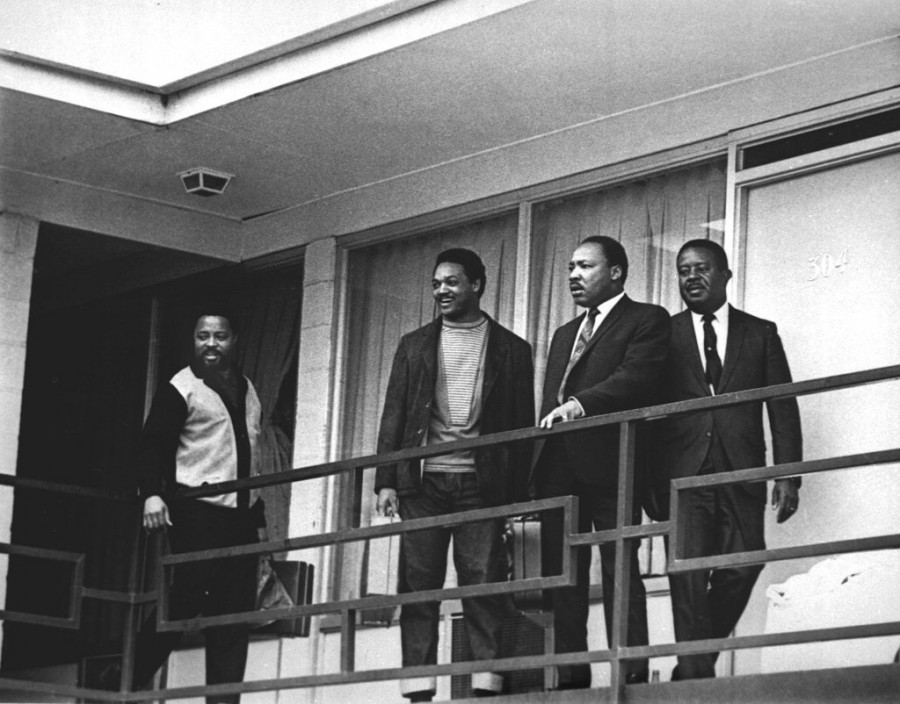 MARTIN LUTHER KING JR.,JESSE JACKSON,RALPH ABERNATHY,HOSEA WILLIAMS