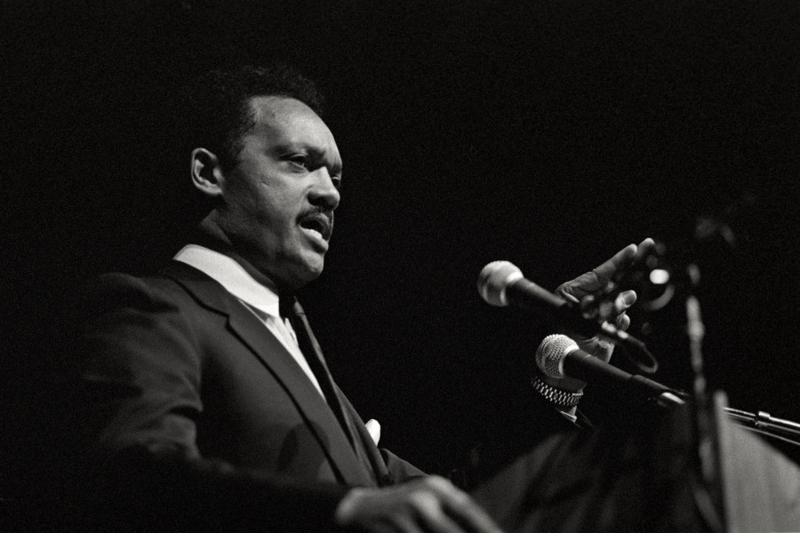 Jesse Jackson in Cheyenne