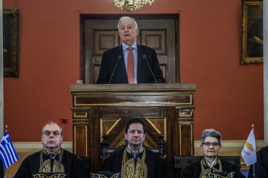 ΕΚΔΗΛΩΣΗ ΓΙΑ ΤΗΝ ΙΔΡΥΣΗ ΚΑΙ ΛΕΙΤΟΥΡΓΙΑ ΤΟΥ ΕΘΝΙΚΟΥ ΚΑΠΟΔΙΣΤΡΙΑΚΟΥ ΠΑΝΕΠΙΣΤΗΜΙΟΥ ΑΘΗΝΩΝ ΠΑΡΟΥΣΙΑ ΤΟΥ ΠτΔ ΚΩΝΣΤΑΝΤΙΝΟΥ ΤΑΣΟΥΛΑ