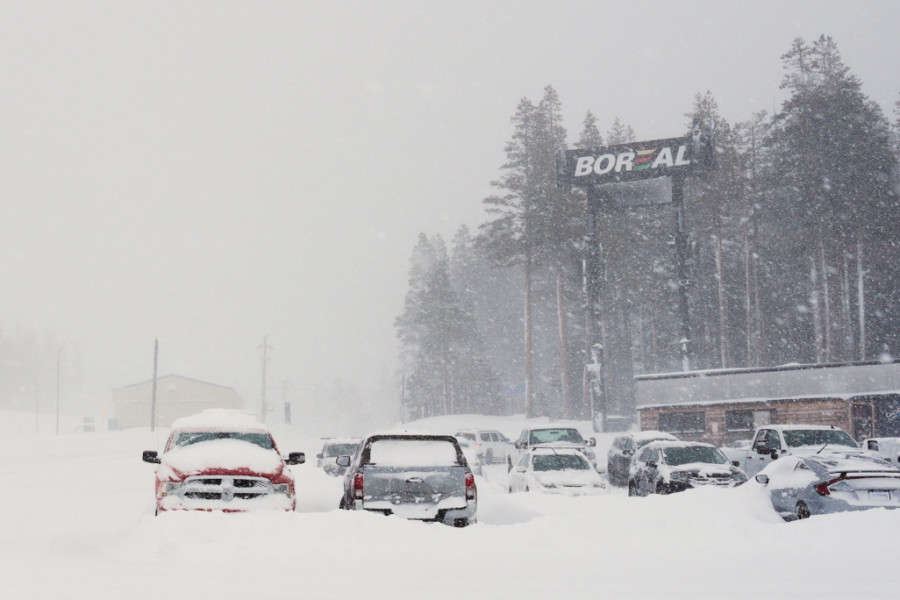 Καλιφόρνια - Χιονοστιβάδα