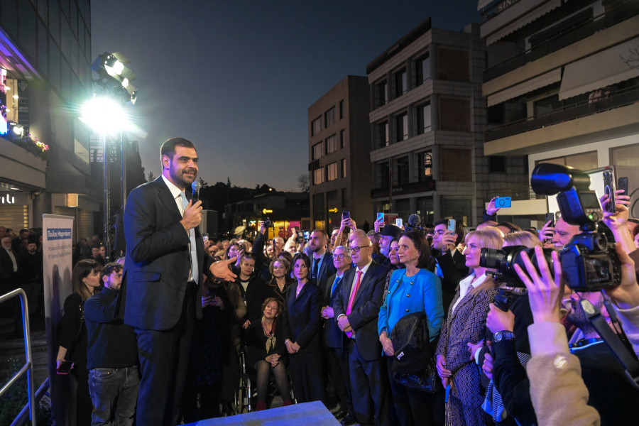 ΕΓΚΑΙΝΕΙΑ ΠΟΛΙΤΙΚΟΥ ΓΡΑΦΕΙΟΥ ΤΟΥ ΠΑΥΛΟΥ ΜΑΡΙΝΑΚΗ ΣΤΟ Ν.ΨΥΧΙΚΟ(ΚΟΥΤΡΑ ΔΗΜΗΤΡΑ Toklik/EUROKINISSI)