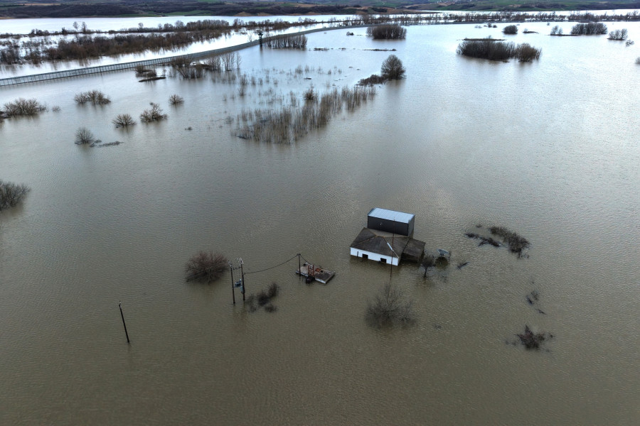 ΠΛΗΜΜΥΡΕΣ ΣΕ ΑΓΡΟΤΙΚΕΣ ΕΚΤΑΣΕΙΣ ΣΤΟΝ ΕΒΡΟ ΜΕΤΑ ΤΗΝ ΥΠΕΡΧΕΙΛΙΣΗ ΤΟΥ ΠΟΤΑΜΟΥ ΚΑΙ ΤΗΝ ΑΝΟΔΟ ΤΗΣ ΣΤΑΘΜΗΣ <br> ΠΕΡΙΟΧΗ ΛΑΒΑΡΑ ΨΑΘΑΔΕΣ ΠΥΘΕΙΟ