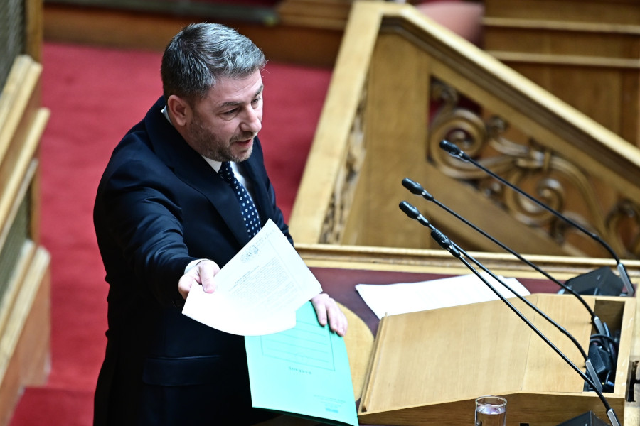 [385022] ΩΡΑ ΤΟΥ ΠΡΩΘΥΠΟΥΡΓΟΥ ΣΤΗΝ ΟΛΟΜΕΛΕΙΑ ΤΗΣ ΒΟΥΛΗΣ (ΜΙΧΑΛΗΣ ΚΑΡΑΓΙΑΝΝΗΣ/EUROKINISSI)