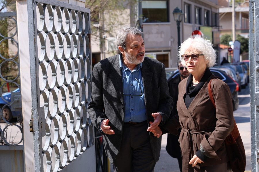 [385389] ΚΗΔΕΙΑ ΤΟΥ ΣΚΗΝΟΘΕΤΗ ΓΙΩΡΓΟΥ ΠΑΝΟΥΣΟΠΟΥΛΟΥ (ΓΙΑΝΝΗΣ ΠΑΝΑΓΟΠΟΥΛΟΣ/EUROKINISSI)