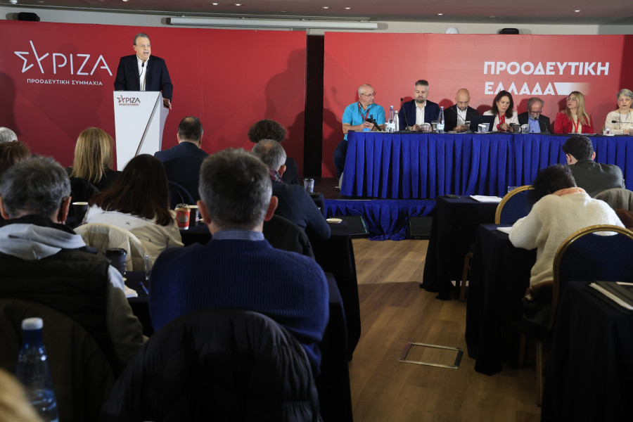 [385661] ΣΥΝΕΔΡΙΑΣΗ ΤΗΣ ΚΕΝΤΡΙΚΗΣ ΕΠΙΤΡΟΠΗΣ ΤΟΥ ΣΥΡΙΖΑ - ΠΡΟΟΔΕΥΤΙΚΗ ΣΥΜΜΑΧΙΑ (ΓΙΩΡΓΟΣ ΚΟΝΤΑΡΙΝΗΣ / EUROKINISSI)