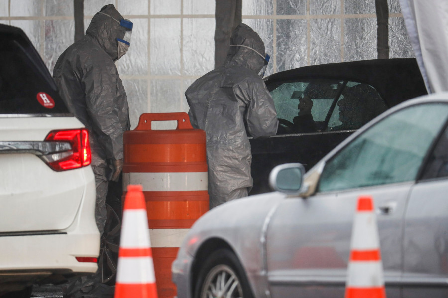 Virus Outbreak New York